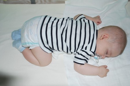 1.7.2010: Moja klasická poloha pri spánku